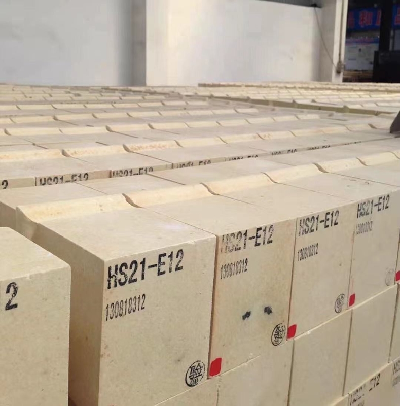 High Strength Clay Refractory Brick Anti Stripping High Alumina Fire Brick For Furnace Lining