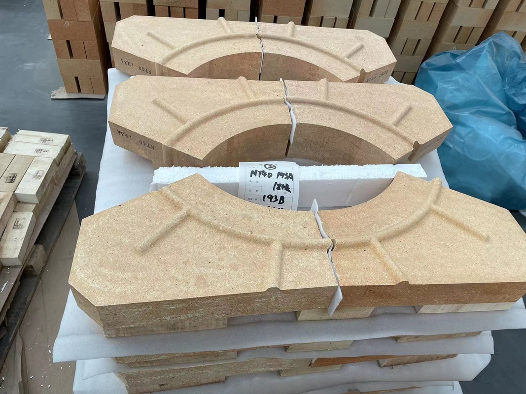 Excellent Acid Resistance and 2.1-2.2 Bulk Density Clay Furnace Bricks for Temperature Furnaces