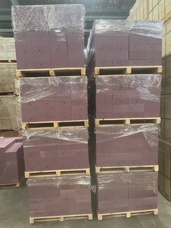 High Alumina Refractory Bricks with Good Thermal Shock Resistance and Bulk Density 3.3-3.8g/cm3
