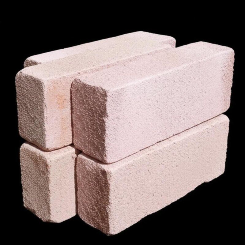 Application Temperature 1500 Celsius High Alumina Refractory Bricks Customized Bulk Density 3.3 to 3.8 g cm3 Industrial