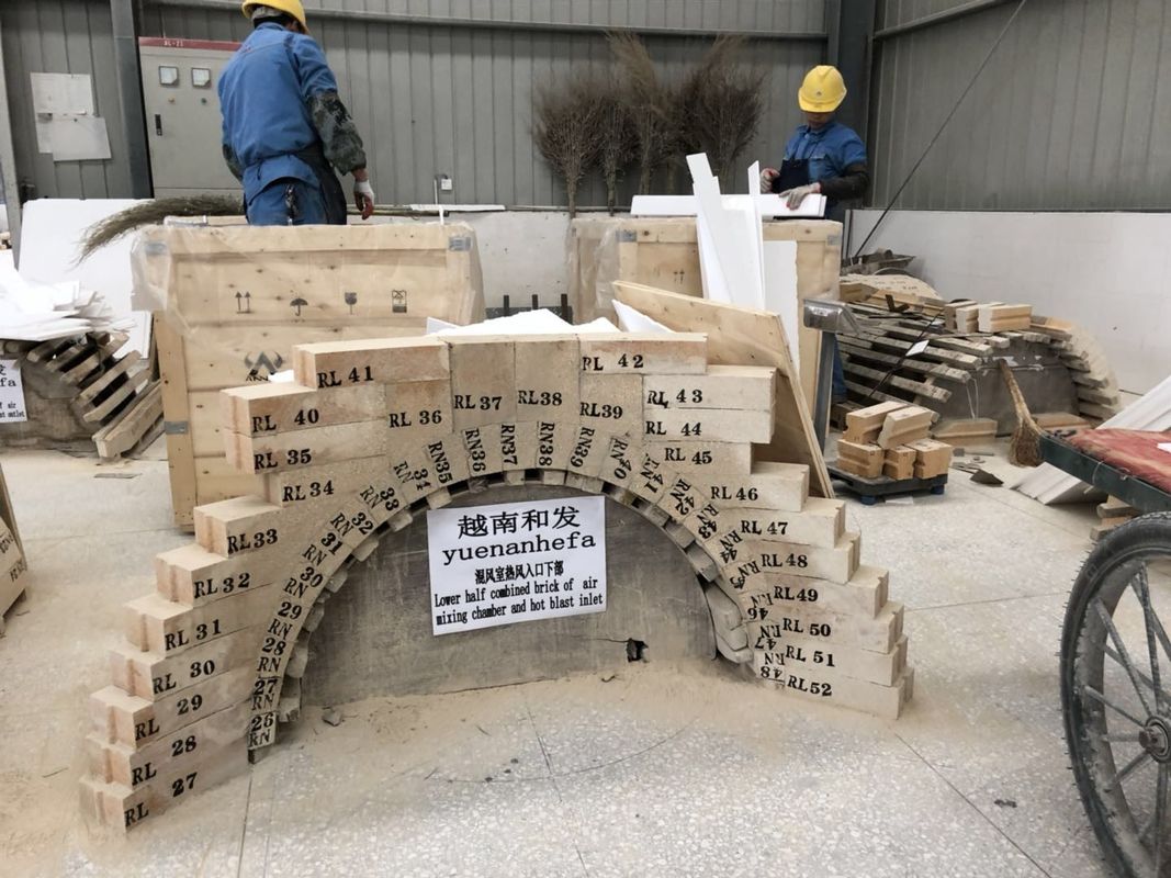 SK40 Corundum-Based High Alumina Brick Widely Used For Rotary Kiln, Hot Blast Stove And Lime Kiln