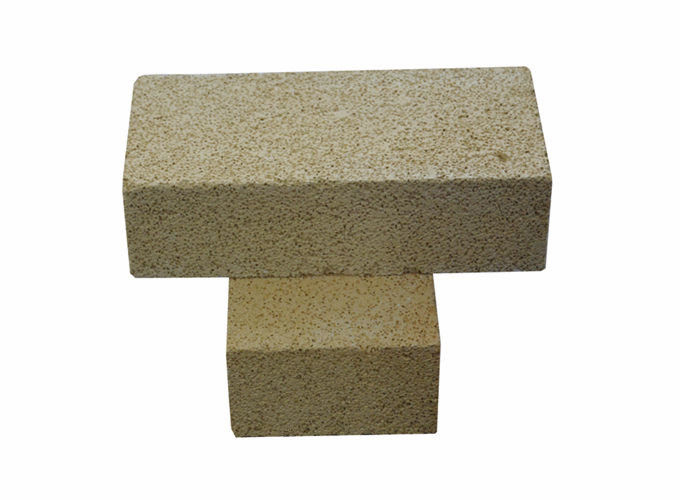 High Refractoriness 1580C 1770C Refractory Bricks White Light Weight Insulating Mullite Firebrick