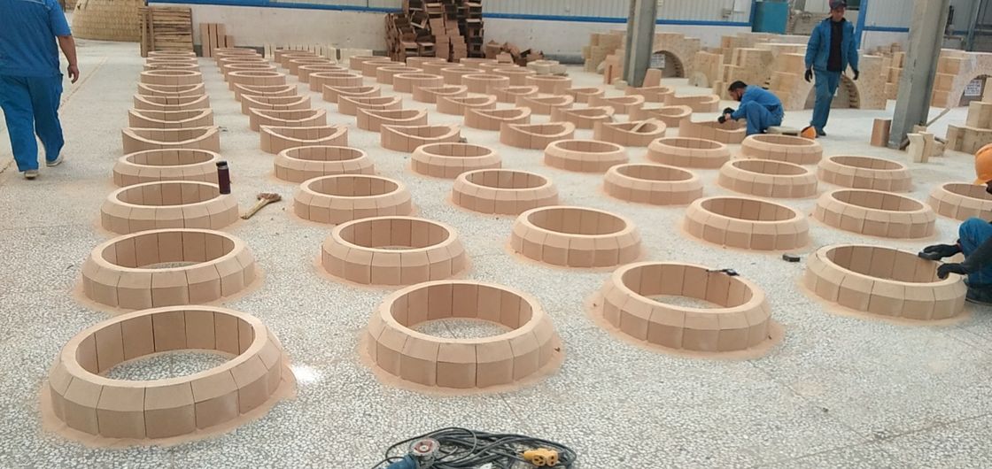 Low Reheating Linear Rate High Alumina Standard Brick LZ75 Widely Used For hot blast stove